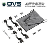 OVS HD Bushveld II — Feature shot: mounting brackets and storage bag