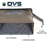 OVS HD Bushveld 4 — Feature shot: tent entrances and window rods