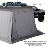OVS HD Nomadic 270 LTE Awning Walls — Feature shot: walls 1 and 2 installed
