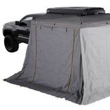 OVS HD Nomadic 270 LTE Awning Walls — Feature shot: walls enclosing a 270 LTE awning on a pickup