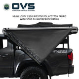 OVS HD Nomadic 270 LT Awning — Feature shot: poly-cotton ripstop canopy with waterproof coating