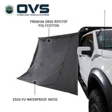 OVS HD Nomadic 270 LT Awning Walls — Feature shot: 280G ripstop fabric rated 3500 PU