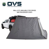 OVS HD Nomadic 270 LT Awning Walls — Feature shot: wall kits available for driver and passenger sides