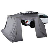 OVS HD Nomadic 270 LT Awning Walls — Feature shot: walls enclosing a 270 LT awning on a pickup