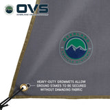OVS HD Nomadic 270 Awning Walls — Feature shot: heavy-duty grommets for staking the walls