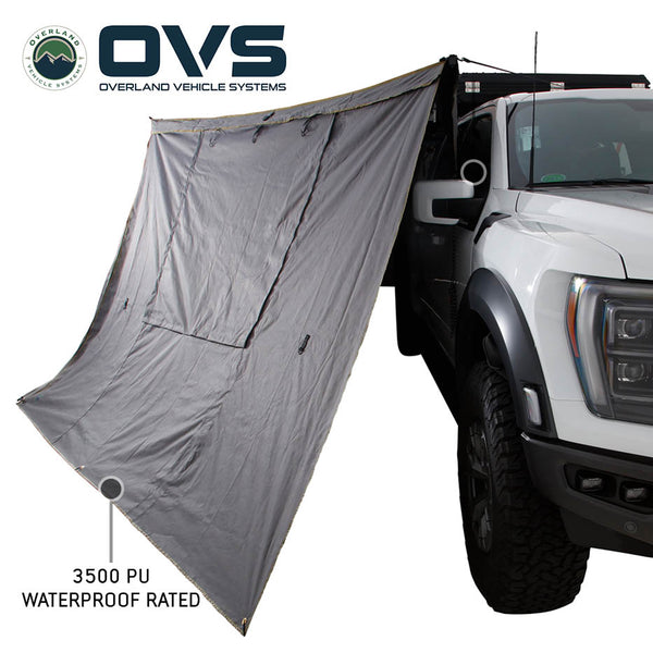 OVS HD Nomadic 270 Awning Walls — Feature shot: 3500 PU waterproof wall fabric