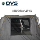OVS HD Nomadic 270 Awning Walls — Feature shot: 120G breathable mesh windows