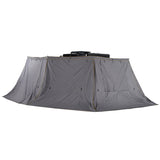 OVS HD Nomadic 270 Awning 3-Piece Wall Kit — Feature shot: awning fully enclosed with the three walls