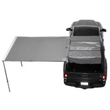 OVS HD Nomadic 90 Awning — Feature shot: deployed along the side of a pickup