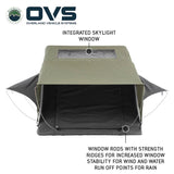 OVS HD Nomadic 2 Extended — Feature shot: integrated skylight window and window rods