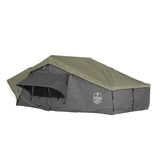 OVS HD Nomadic 2 Extended — Feature shot: tent unfolded with rainfly and ladder
