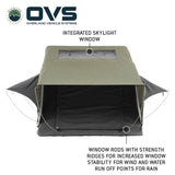 OVS HD Nomadic 2 Standard — Feature shot: integrated skylight window and window rods