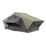 OVS HD Nomadic 2 Standard — Feature shot: tent unfolded with rainfly and ladder
