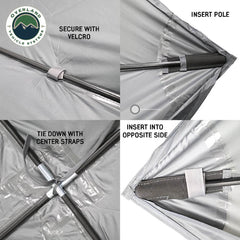 OVS Hub 4XL Ground Tent | Base Camp Tent – Quick Setup, 4-Season Shelter