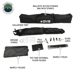 OVS Hub 4XL Ground Tent | Base Camp Tent – Quick Setup, 4-Season Shelter