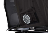 Roofnest Condor 2 XL Air — Feature shot: HVAC port in the tent wall for running a heater or A/C hose