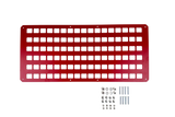 GearPOD Dual Grid Panel — Feature shot: product view of the grid panel