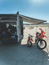 Leitner ACS ROOF Ford Transit 148 Roof Rack low profile no-drill platform rack, installed view 3