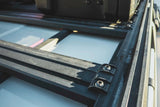 Abrasion Guard — Feature shot: strip protecting gear corner from rack contact