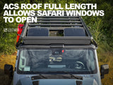 Leitner ACS ROOF INEOS Grenadier Roof Rack low profile no-drill platform rack, installed view 3