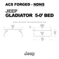 Leitner ACS Forged Bed Rack – Jeep (NO DRILL MOUNT) - view 9