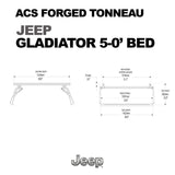 Leitner ACS Forged Bed Rack – Jeep (TONNEAU) - view 6