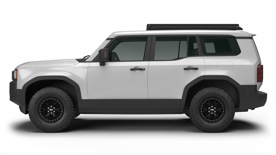 Leitner ACS ROOF Toyota Land Cruiser LC250 Roof Rack low profile no-drill platform rack, installed on the vehicle, main view