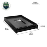 OVS Large Refrigerator Tray & Sink Slide — Feature shot: closed dimensions