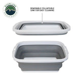 OVS Large Refrigerator Tray & Sink Slide — Feature shot: collapsible sink