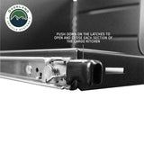 OVS Large Refrigerator Tray & Sink Slide — Feature shot: slide latch release