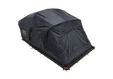 Roofnest Meadowlark 2 XL — Feature shot: full-coverage 3000mm rainfly over the open tent