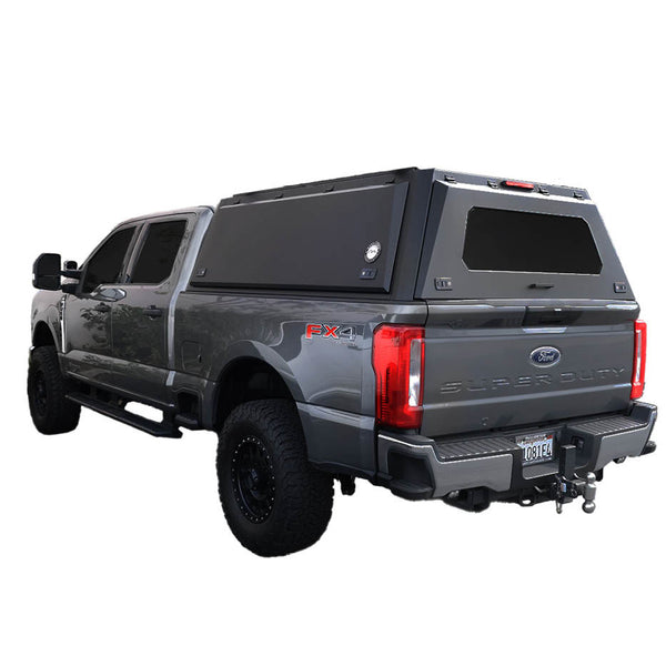OVS Expedition PRO (2023–2027 F-250 / F-350) — Feature shot: three-quarter rear view