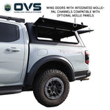 OVS Expedition PRO (2024–2025 Ranger) — Feature shot: side view with a wing door open