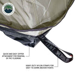 OVS HD Nomadic 2 Extended Annex Room — Feature shot: zipper attachment for the floor