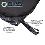 OVS HD Nomadic 3 Extended Annex Room — Feature shot: floor zipper attachment