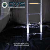 OVS HD Nomadic 3 Extended Annex Room — Feature shot: ladder inside on the PVC floor