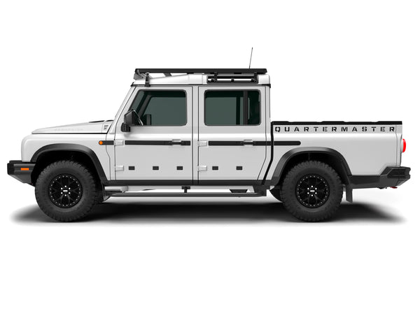 Leitner ACS ROOF INEOS Quartermaster Roof Rack low profile no-drill platform rack, installed on the vehicle, main view