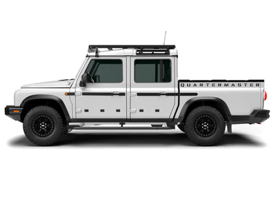 Leitner ACS ROOF INEOS Quartermaster Roof Rack low profile no-drill platform rack, installed on the vehicle, main view
