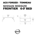 Leitner ACS Forged Bed Rack – Nissan (TONNEAU) - view 6