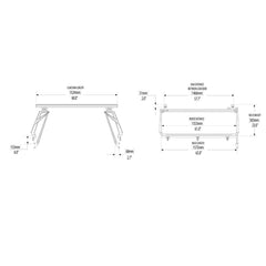 Leitner ACS Forged Bed Rack – RAM (DRILL MOUNT)