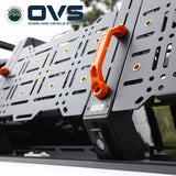 OVS Ruff Rax Bed Rack – 2021–2027 Rivian R1T 4.5 ft — Feature shot: product detail view 4