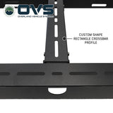 OVS Ruff Rax Bed Rack – 2011–2027 RAM 2500 / 3500 6.4 ft — Feature shot: custom rectangle crossbar profile