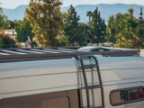Leitner ACS ROOF Mercedes-Benz Sprinter 144 Roof Rack low profile no-drill platform rack, installed view 13