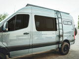 Leitner ACS ROOF Mercedes-Benz Sprinter 144 Roof Rack low profile no-drill platform rack, installed view 14
