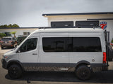 Leitner ACS ROOF Mercedes-Benz Sprinter 144 Roof Rack low profile no-drill platform rack, installed view 1