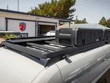 Leitner ACS ROOF Mercedes-Benz Sprinter 144 Roof Rack low profile no-drill platform rack, installed view 4