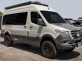 Leitner ACS ROOF Mercedes-Benz Sprinter 144 Roof Rack low profile no-drill platform rack, installed view 6