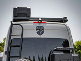 Leitner ACS ROOF Mercedes-Benz Sprinter 144 Roof Rack low profile no-drill platform rack, installed view 7