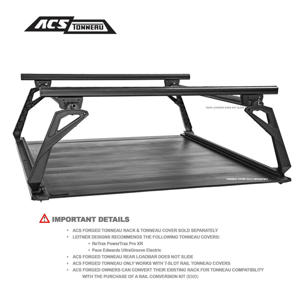 Leitner ACS Forged Bed Rack – GMC (TONNEAU) - view 1