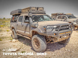 Leitner ACS ROOF Toyota Tacoma Roof Rack low profile no-drill platform rack, installed view 11
